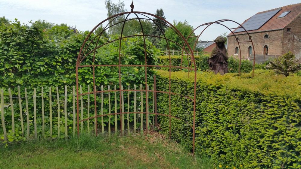 Alcôve pour plantes grimpantes